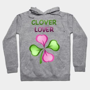 Clover Lover (borderless) Hoodie